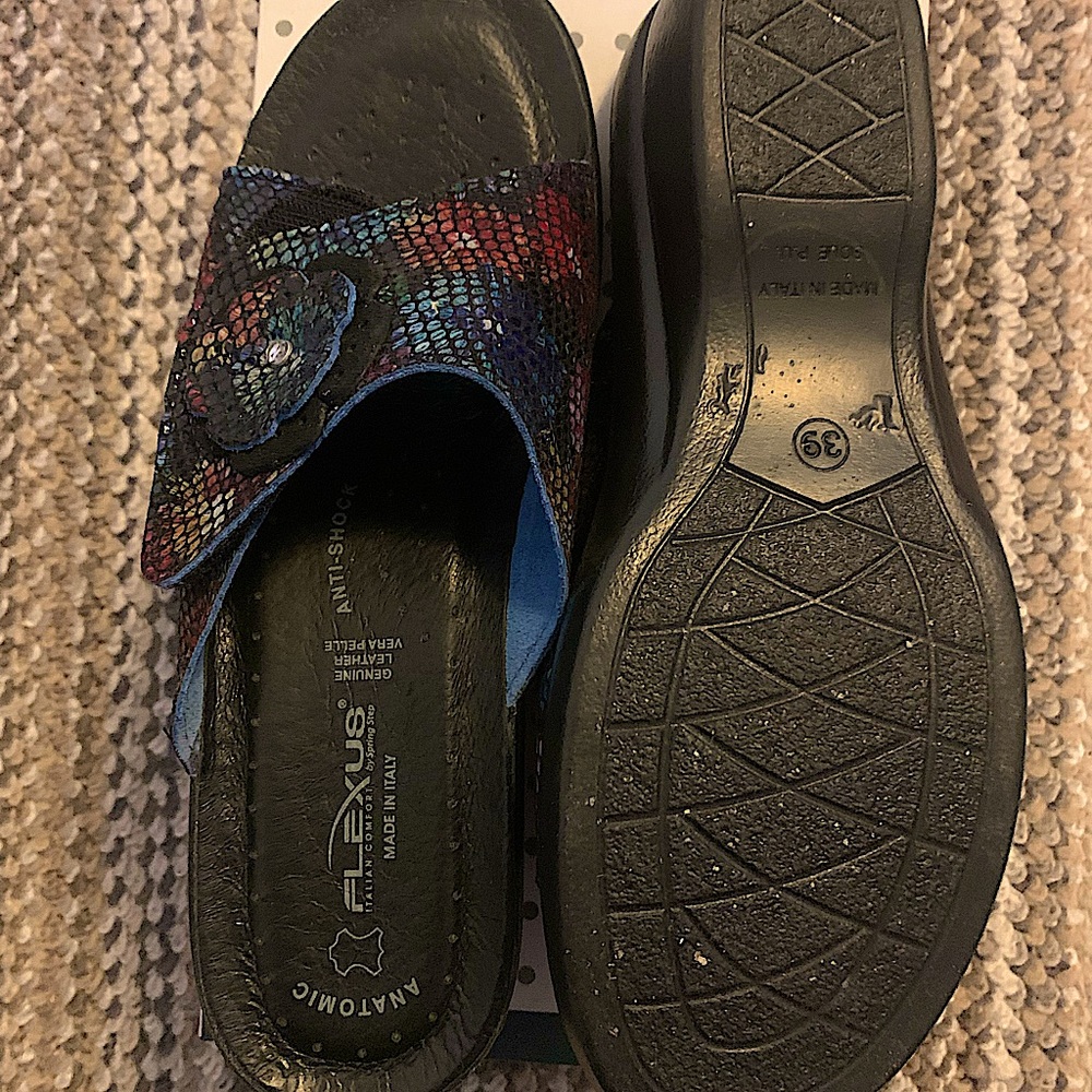 Flexus by Spring Step - Black Multi, Size 8.5 (39)